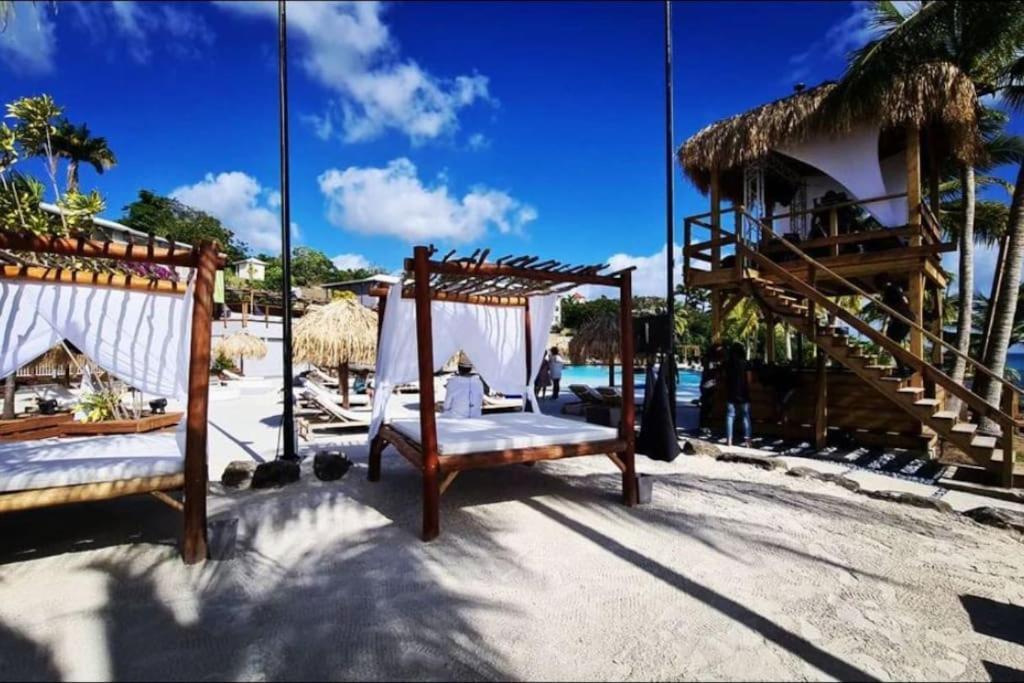 Appartement Terrasse Vue Mer Et Piscine لو ديامانت المظهر الخارجي الصورة
